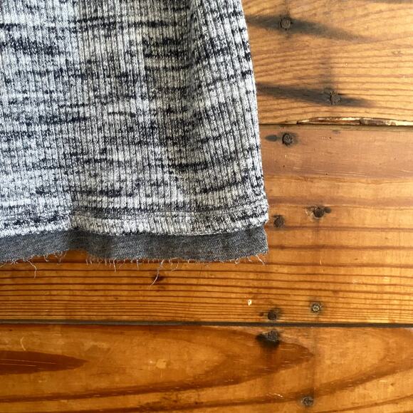 Splendid grey ribbed sweater midi skirt - Picture 2 of 8